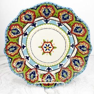 Tabletops Unlimited Bocca Pasta Serving Bowl Spanish Style